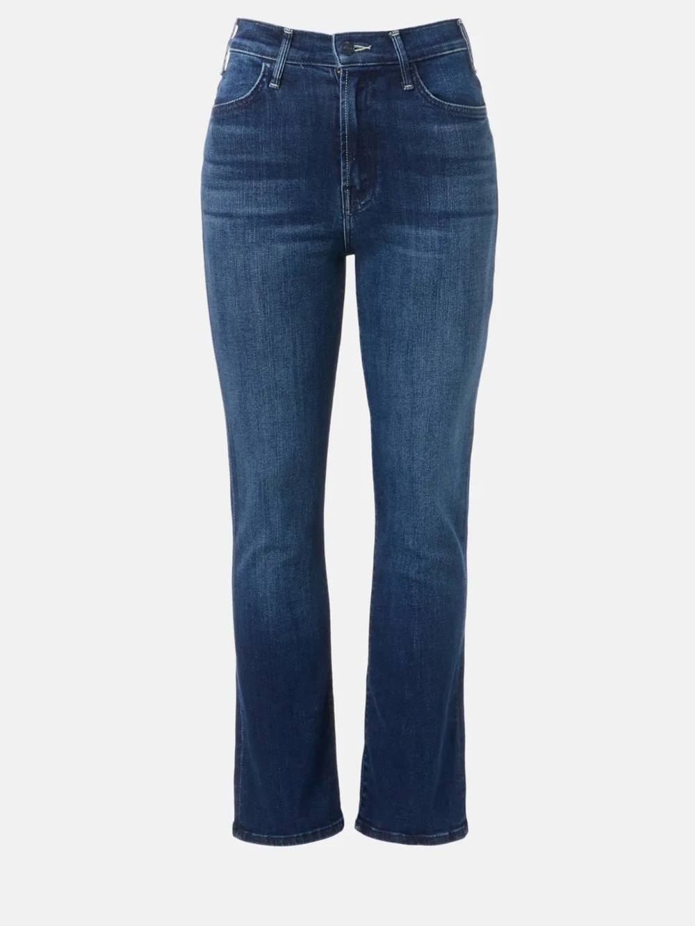 NWOT MOTHER Denim The Hustler Ankle Flare Jeans – Heirloom Blue - Picture 4 of 11